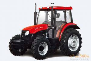 东方红LX754轮式拖拉机，是一拖公司在吸收国外先进技术的基础上，自行开发的四轮驱动轮式拖拉机。