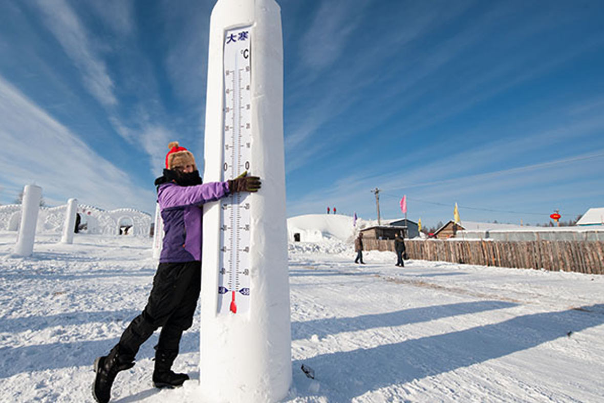 冬季到大兴安岭来看雪
