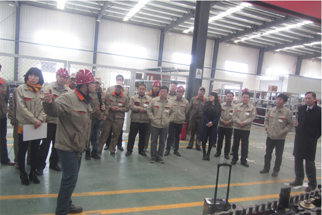 勇猛机械3月份优秀改善提案现场发布会顺利举