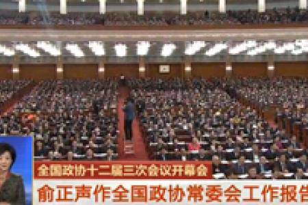 俞正声报告中提反腐点名令计划苏荣 全场鼓掌