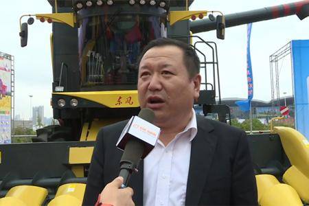 2016武汉农机展采访吉林省东风机械装备有限公司总经理马增文