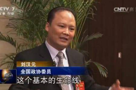全国政协委员刘汉元：要确保水稻小麦两大口粮绝对安全