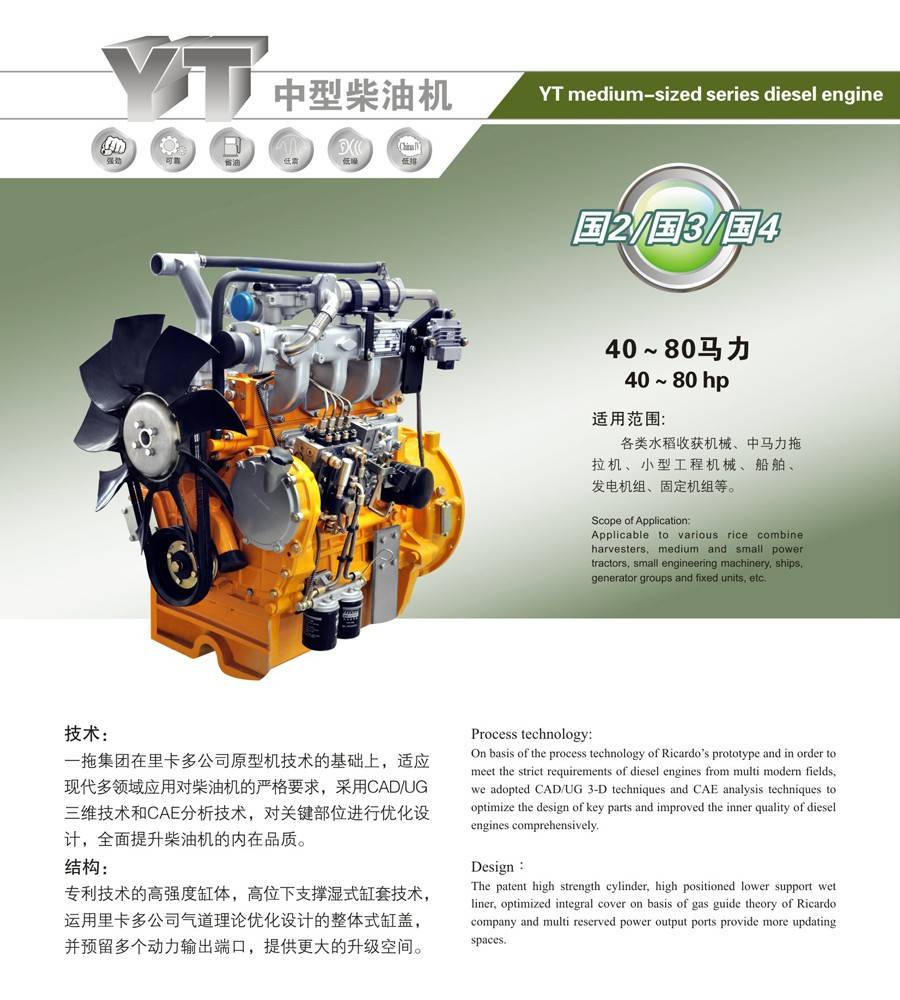 东方红YT-A系列（105）柴油机