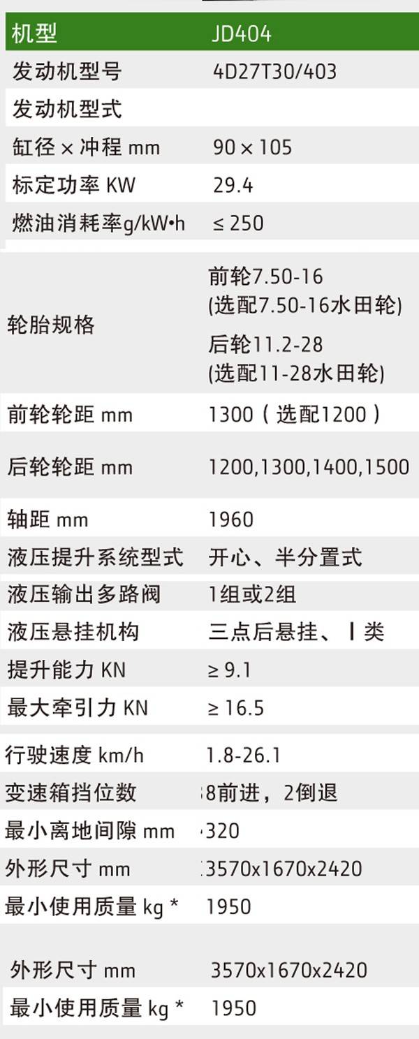 约翰迪尔820拖拉机参数图片