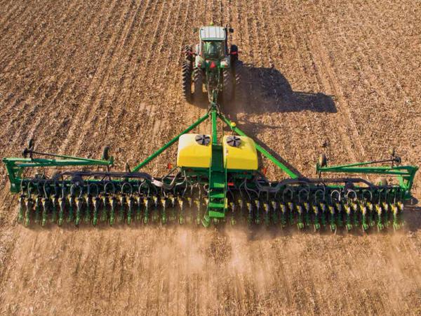 约翰迪尔db6036行窄行条播机