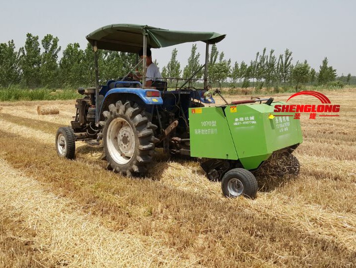 圣隆厂家定制小麦秸秆打捆机 牧草打捆机